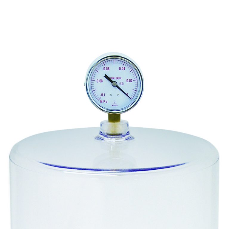 VDP25G Vacuum Desiccator with Gauge, 12.1 x 12.1 x 14.7, 5.9lbs Lab